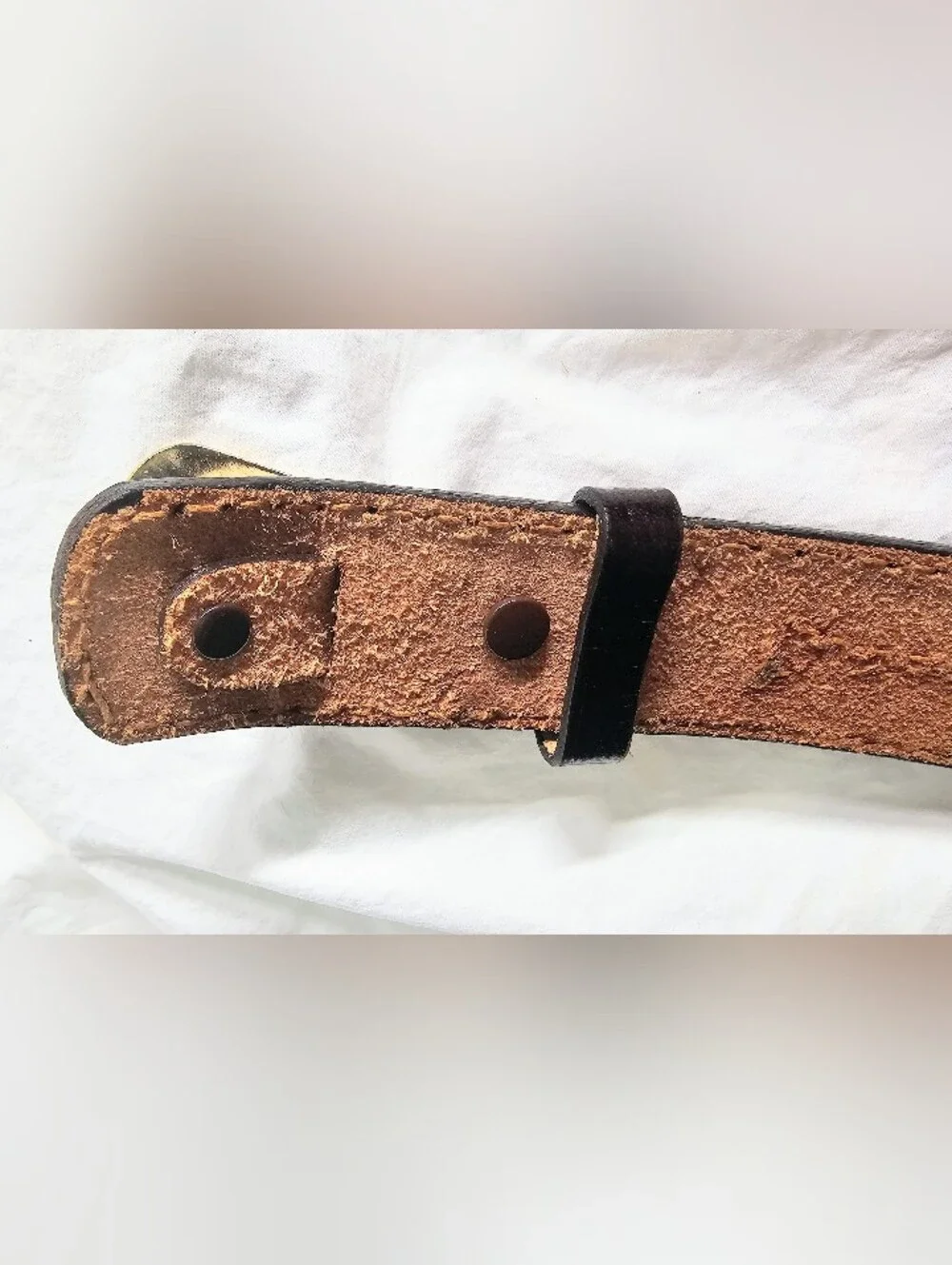 Mens Brown Tony Lama Tooled Leather Belt Texas Made Western Cowboy Sz 38